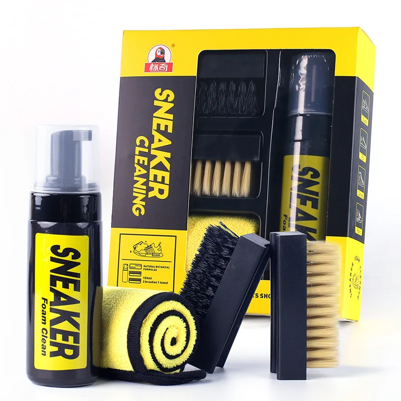 Sneaker Care Cleaning Kit - Susuz Köpük Spor Ayakkabı Temizleyici 150ML
