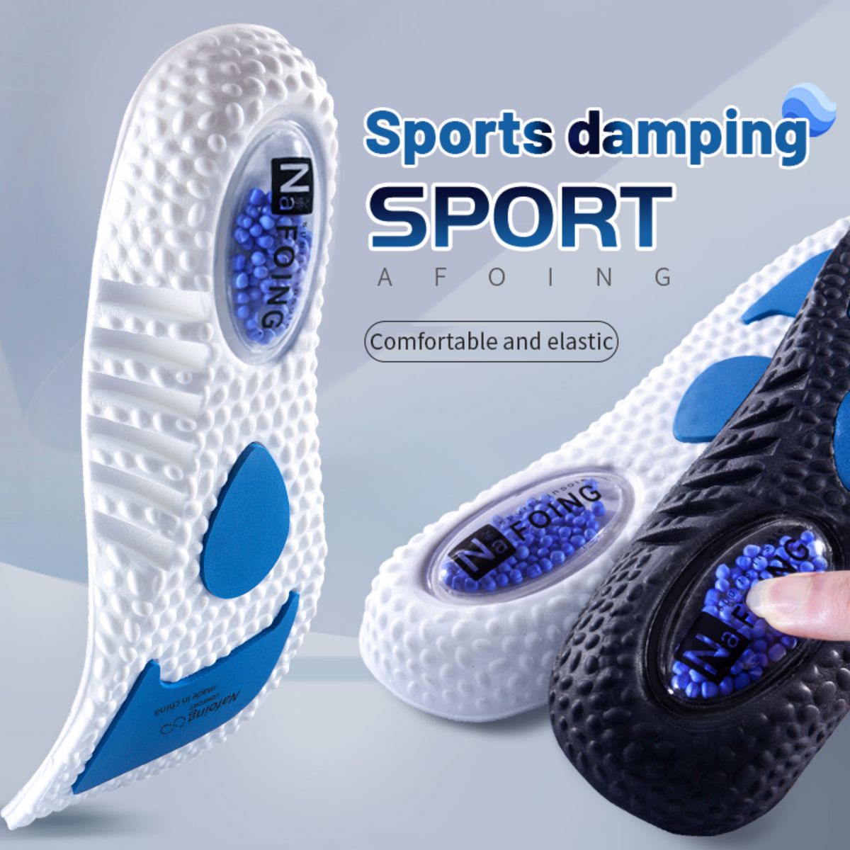 Sneaker Care Foam - 1 çift Yükseltme Spor Şok Emme