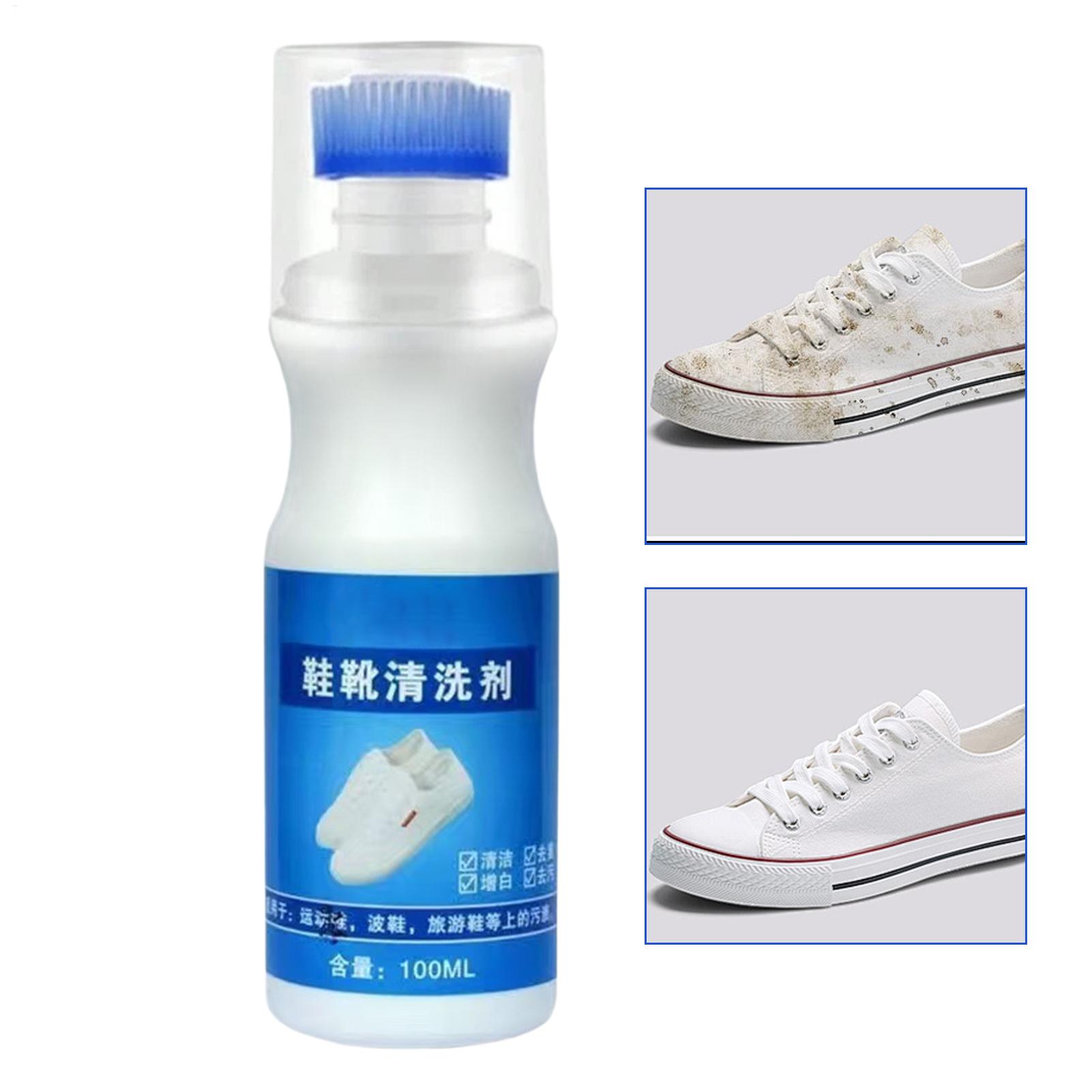 Sneaker Care Cleaning Kit - Yıkanmayan Köpük Ayakkabı Temizleyici 100ml Beyaz