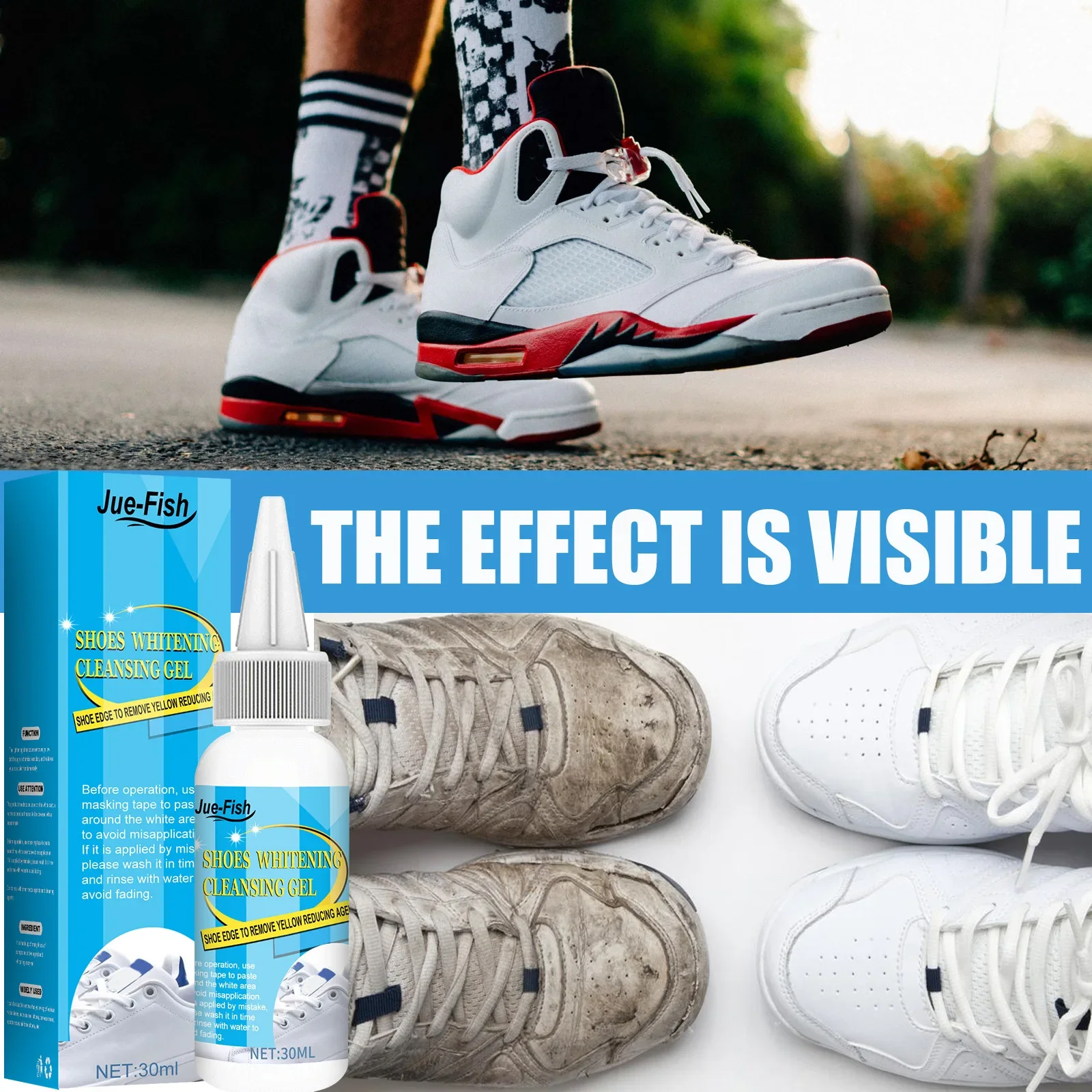 Beyaz ayakkabı temizleme jeli  - Sneaker Care Cleaning Kit incelemesi ve fiyatı